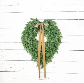 Outdoor Wreath-Greenery Wreath-Boho Wreath-Entryway Decor-Modern Farmhouse Decor-Gifts-Christmas Door Decor-Minimalist Wreath-Holiday Decor