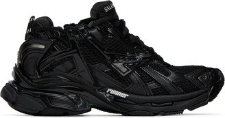 Black Runner Sneakers