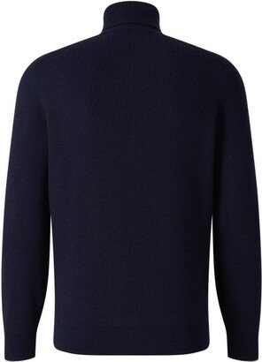 Turtleneck Knitted Jumper-BM