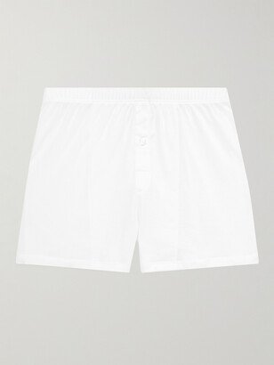 Mercerised Cotton Boxer Shorts