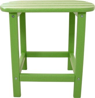 Outdoor Lime All-weather Side Table