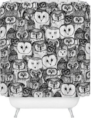 Just Owls Shower Curtain