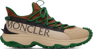 Green & Beige Trailgrip Lite 2 Sneakers