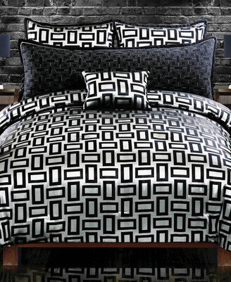 Riverbrook Home Kacy 5 Pc King Comforter Set - Graphite/black
