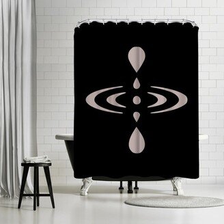 71 x 74 Shower Curtain, Mindfulness by Pop Monica