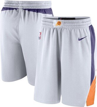 Men's White and Purple Phoenix Suns 2020/21 Association Edition Performance Swingman Shorts - White, Purple