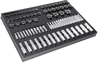 Powerbuilt 85 Piece Pro Tech Metric Socket Set