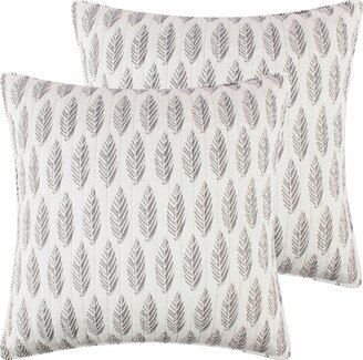 Home Ashika 2-Piece Sham Set, European