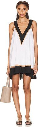 Sleeveless Cassia Coverup in White