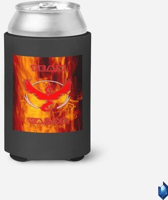 Team Valor Go Moltres Fire Type Can Cooler Cozie Gift Soda Pop Beer 2022