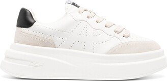 Impuls leather platform sneakers