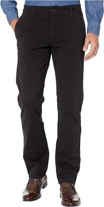 Straight Fit Ultimate Chino Pants With Smart 360 Flex (Black) Men's Casual Pants