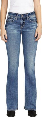 Women's Suki Mid Rise Curvy Fit Bootcut Jeans