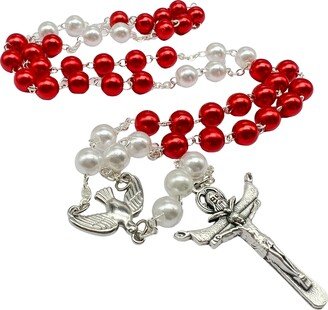 Holy Spirit Rosary Chaplet Trinity Colorful Prayer Beads