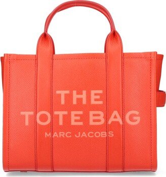 Logo Embossed Medium Tote Bag