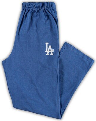 Men's Heathered Royal Los Angeles Dodgers Big and Tall Pajama Pants