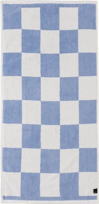 Blue & White Check Hand Towel