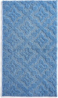 Sculpted Bath Rug, 19 x 34,, Created for Macy's