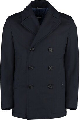 Boss Hugo Boss Double-Breasted Coat