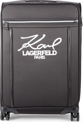 24 Inch Logo Spinner Suitcase