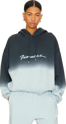 Ombre Squiggle Logo Hoodie