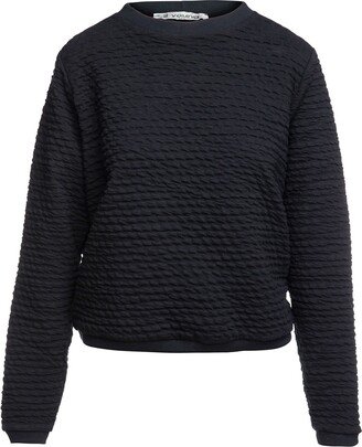 Conquista Black Jacquard Sweatshirt