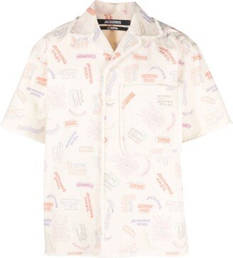 Aouro print cotton shirt