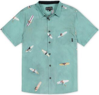 Baja Llama Paddle Fest - 7-Seas Button Up