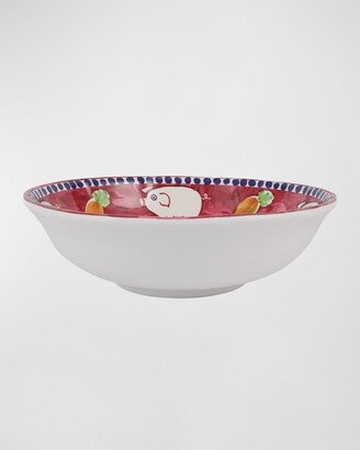 Melamine Campagna Porco Large Serving Bowl