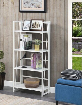 Porch & Den Demi Folding 4 Tier Bookshelf