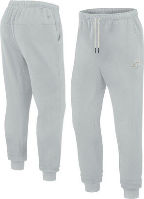 Men's and Women's Fanatics Signature Gray Los Angeles Rams Super Soft Fleece Jogger