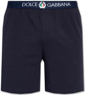 Coat-Of-Arms Logo Waistband Boxer Shorts