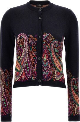 Jacquard Cardigan-AA