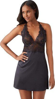 Center Stage Chemise (Black/Graphite) Women's Lingerie