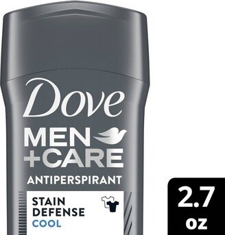 Dove Men+Care 72-Hour Stain Defense Stick Antiperspirant & Deodorant - Cool - 2.7oz