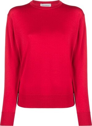 Emmy merino wool crew-neck jumper-AA