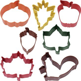 Color Leaf 7 Piece Cookie Cutter Set