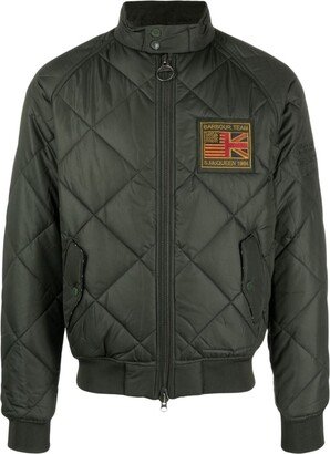 BARBOUR INTERNATIONAL Merchant quilted bomber jacket