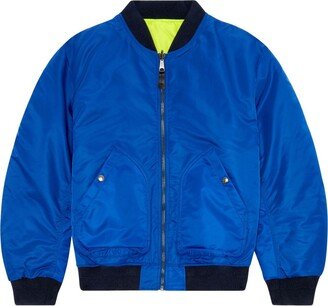 Zip-Up Bomber Jacket-AY