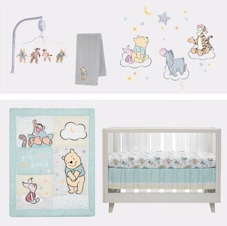 Winnie The Pooh Hugs Crib Bedding Set - 3pc