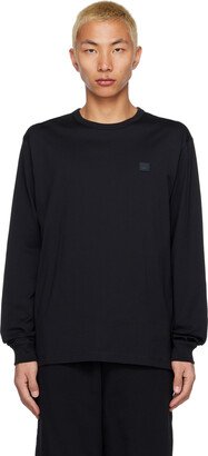 Black Patch Long Sleeve T-Shirt