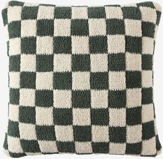 Sunday Citizen Checkerboard Decorative Pillow, 20 x 20