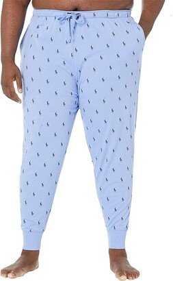 Big Knit Joggers (Lafayette Plaid/Cruise Navy) Men's Pajama