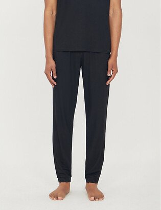 ens Black Basel Stretch-modal Pyjama Bottoms