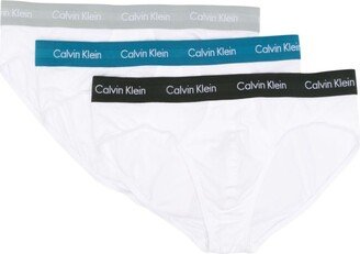 Logo-Waistband Briefs (Pack Of Three)-AB