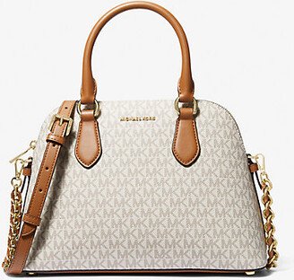 Veronica Medium Logo Dome Satchel