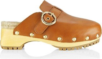 Viviane Leather Clogs