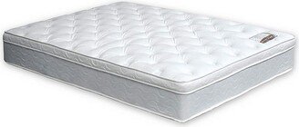 Fima 11 Inch Full Size Pillow Top Mattress, Medium Firmness Hi Density Foam