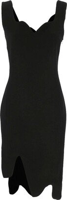 V-Neck Sleeveless Dress-AN