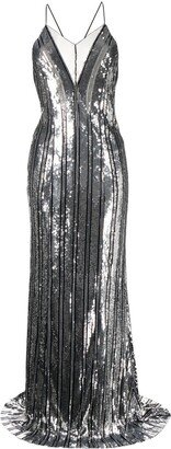 Kate sequin-embellished gown